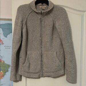 Natural Reflections Gray Teddy Jacket